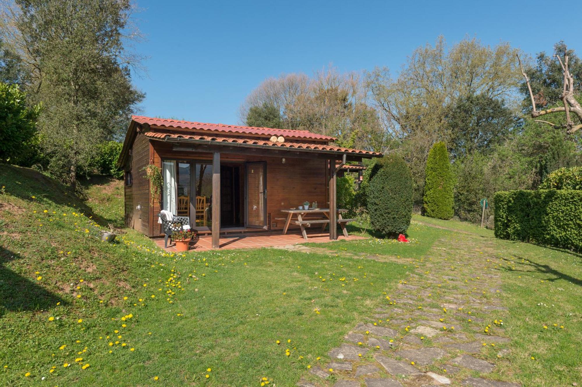 Camping Ecologic Lava Santa Pau Exterior foto